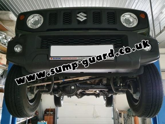 Steel transfer case guard for Suzuki Jimny