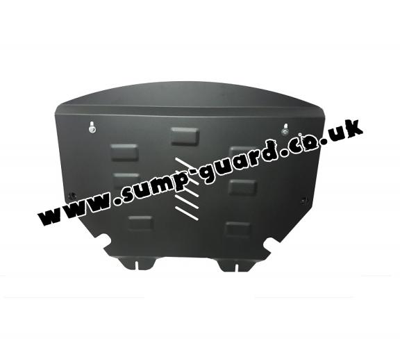 Steel sump guard for the protection of the engine and the gearbox for Mini Cooper R56