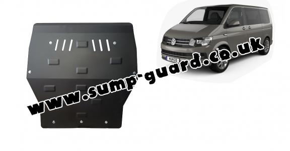 Steel sump guard for Volkswagen Transporter T6 Caravelle