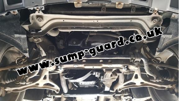 Steel sump guard for Mercedes ML W164