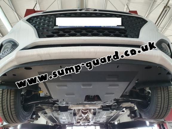 Steel sump guard for Hyundai i20