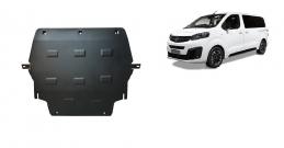 Steel sump guard for Vauxhall Zafira Life