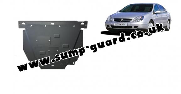 Steel sump guard for Citroen C5