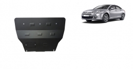 Steel sump guard for citroen C5