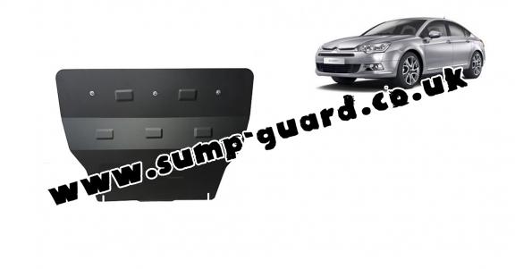 Steel sump guard for citroen C5