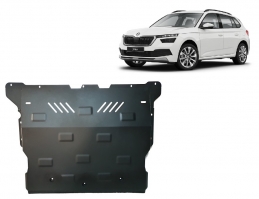 Steel sump guard for Skoda Kamiq