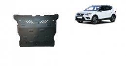 Steel sump guard for Seat Arona