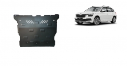 Steel sump guard for Skoda Kamiq