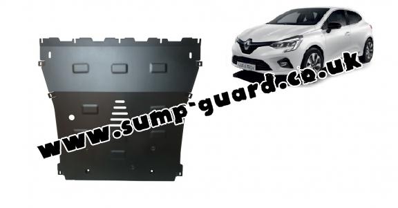 Steel sump guard for Renault Clio 5