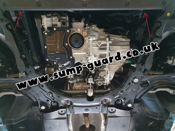 Steel sump guard for Renault Clio 5