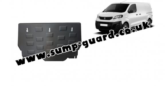 Steel sump guard for Peugeot Traveller Panel Van