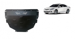 Steel sump guard for Mazda Atenza