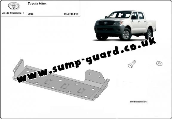 Steel fuel tank guard  for Toyota Hilux 