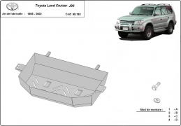 Steel fuel tank guard  for Toyota Land Cruiser J90