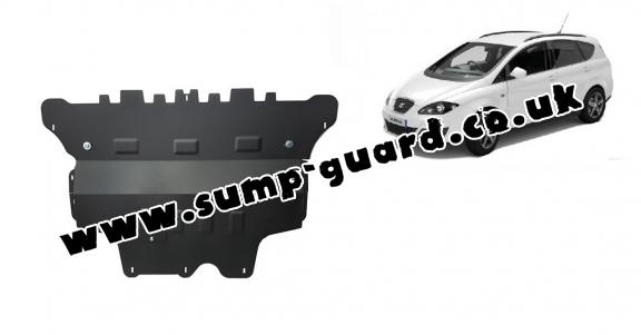 Steel sump guard for Seat Altea - automatic gearbox