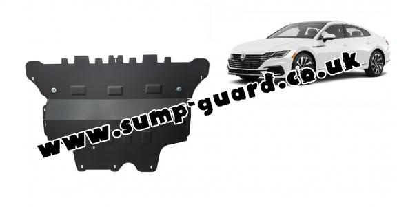 Steel sump guard for VW Arteon - automatic gearbox