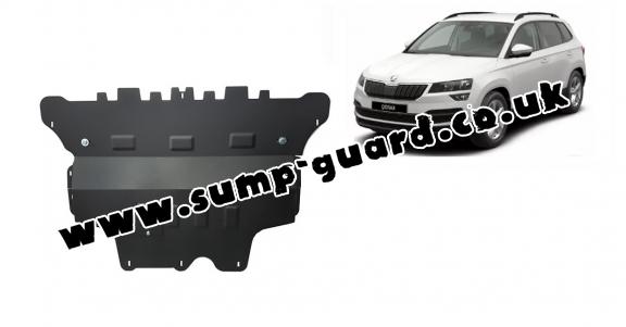 Steel sump guard for Skoda Karoq - automatic gearbox