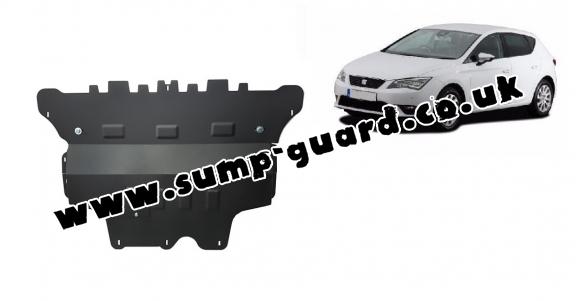 Steel sump guard for Seat Leon - Automatic gearbox