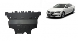 Steel sump guard for Skoda Superb - automatic gearbox