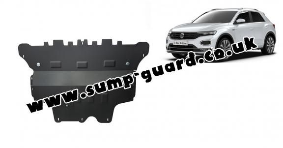 Steel sump guard for Volkswagen T-Roc - automatic gearbox