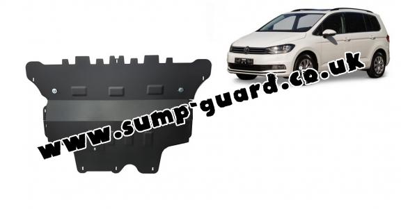 Steel sump guard for VW Touran - automatic gearbox