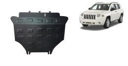 Steel sump guard for Jeep Compass