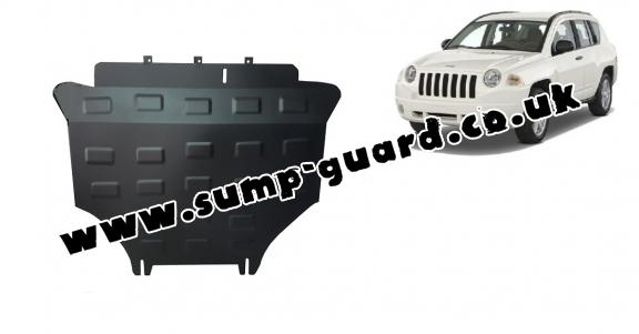 Steel sump guard for Jeep Compass