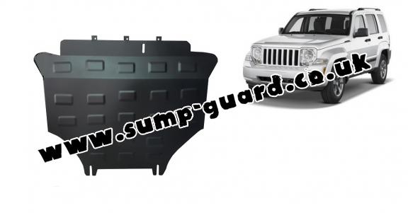 Steel sump guard for Jeep Liberty