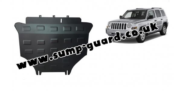 Steel sump guard for Jeep Patriot