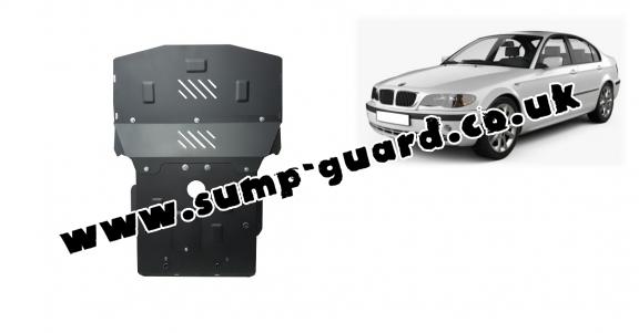 Steel sump guard for BMW Seria 3 E46 - Diesel