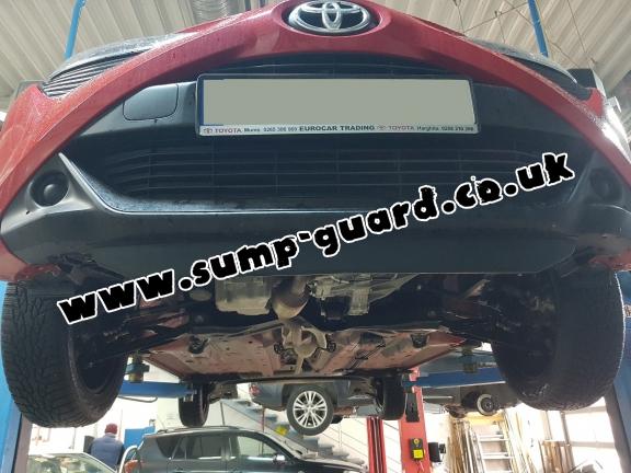 Steel sump guard for Toyota Aygo AB10