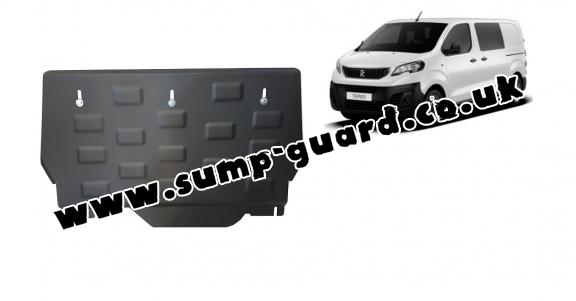 Steel sump guard for Peugeot Expert MPV