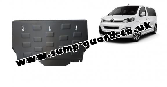 Steel sump guard for Citroen  Jumpy MPV