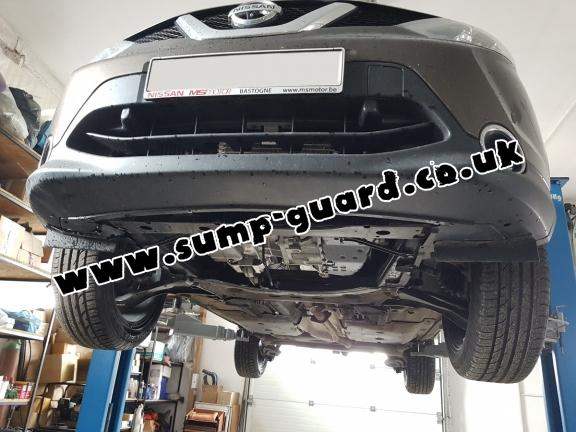 Steel sump guard for Nissan Qashqai J11