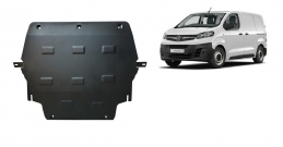 Steel sump guard for Vauxhall Vivaro