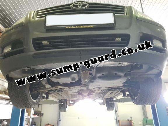 Steel sump guard for Toyota Avensis