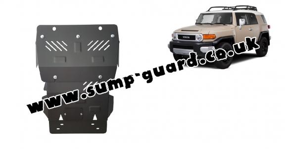 Steel sump guard for Toyota Fj Cruiser