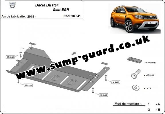 Steel EGR, system STOP&GO  for Dacia Duster