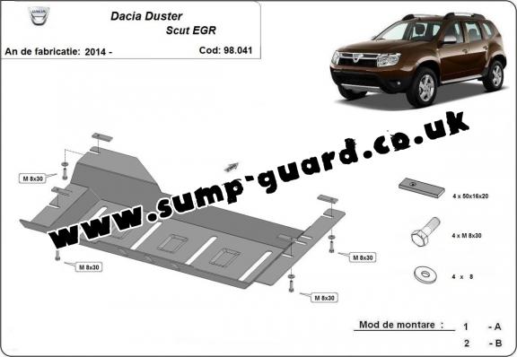 Steel EGR, system STOP&GO  for Dacia Duster