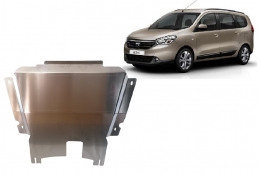 Aluminum sump guard for DACIA LODGY