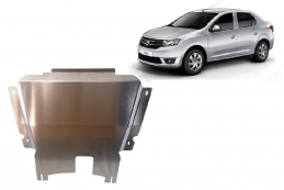 Aluminum sump guard for Dacia Logan 2