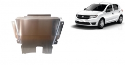 Aluminum sump guard for DACIA  SANDERO 2