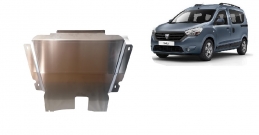 Aluminum sump guard for DACIA DOKKER