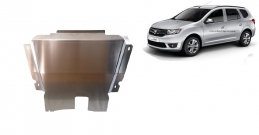 Aluminum sump guard for DACIA LOGAN MCV