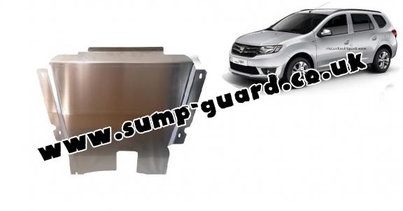 Aluminum sump guard for DACIA LOGAN MCV