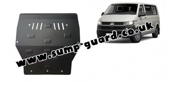 Steel sump guard for Volkswagen Transporter T6.1