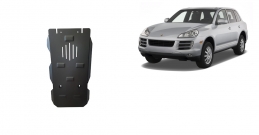 Steel automatic gearbox guard for Porsche Cayenne