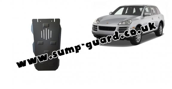 Steel automatic gearbox guard for Porsche Cayenne