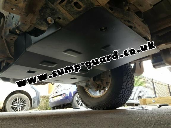 Steel sump guard for Mitsubishi L200