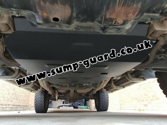 Steel sump guard for Mitsubishi L200